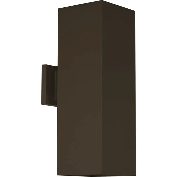Progress Lighting 6” LED Square Up/Down Outdoor Wall Mount Fixture