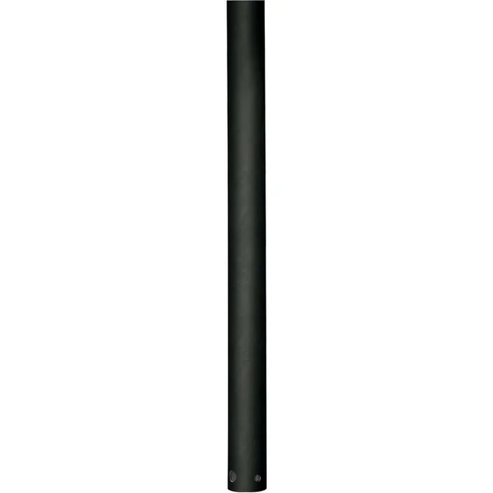 Progress Lighting AirPro Collection 48 In. Ceiling Fan Downrod in Forged Black