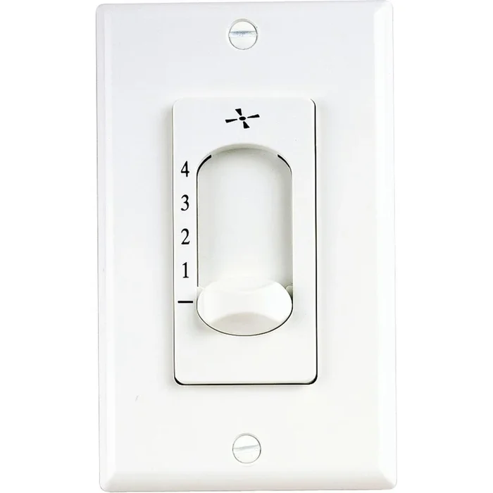 Progress Lighting AirPro Collection Ceiling Fan Four-Speed Wall Control
