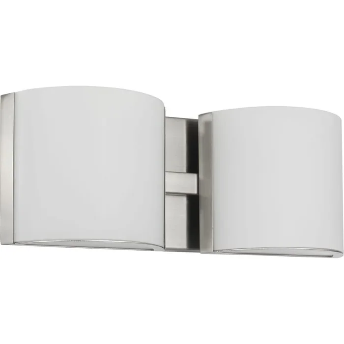 Progress Lighting Arch LED 2 Light 13″ Wide LED Bathroom Vanity Light