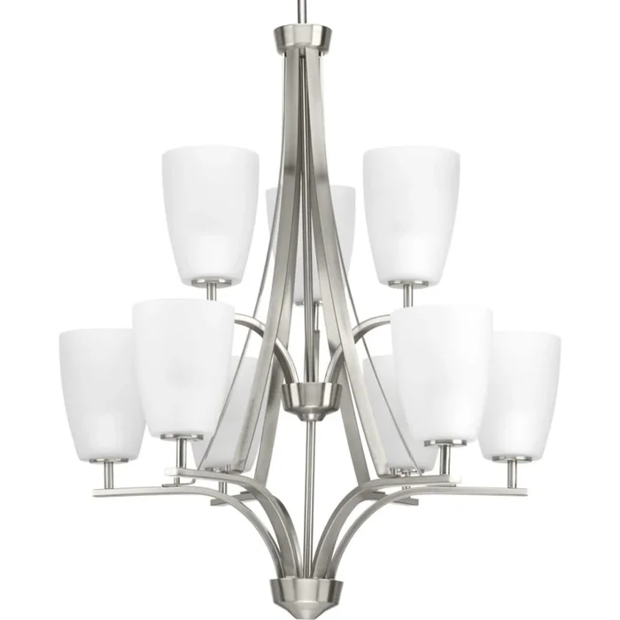 Progress Lighting Leap 9 Light 26″ Wide Chandelier