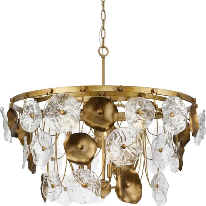 Progress Lighting Loretta 9 Light 36″ Wide Ring Chandelier