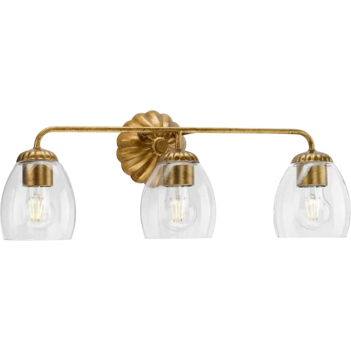 Progress Lighting Quillan 3 Light 24″ Wide Vanity Light