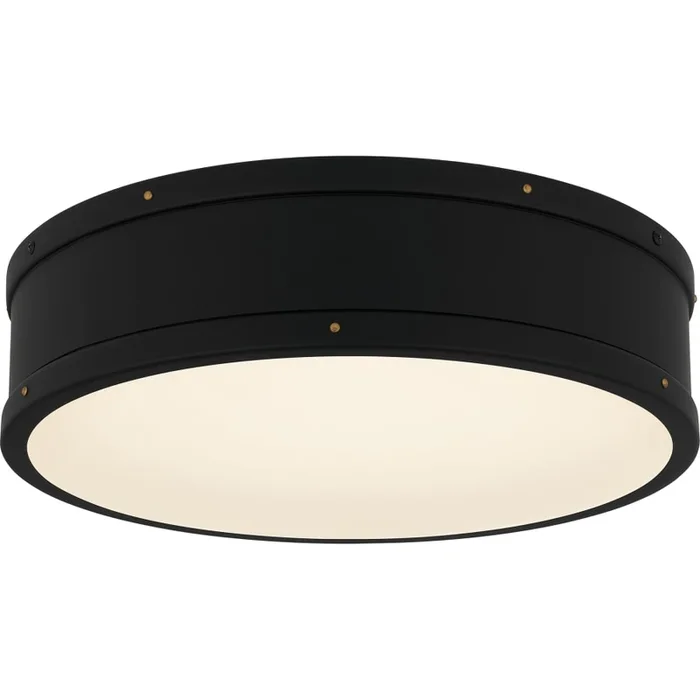 Quoizel Ahoy 16″ Wide Flush Mount Drum Ceiling Fixture