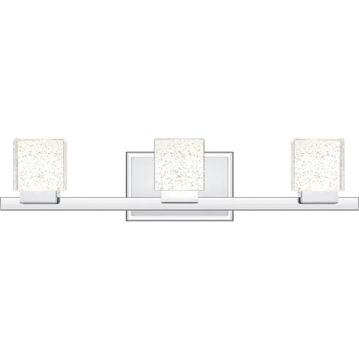 Quoizel Bath 3 light led polished chrome