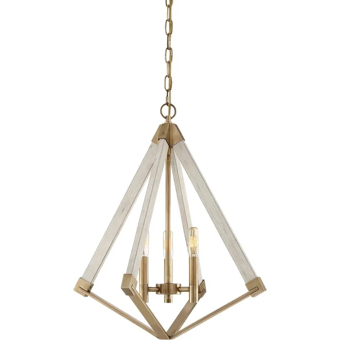 Quoizel Foyer 3Lt Weathered Brass