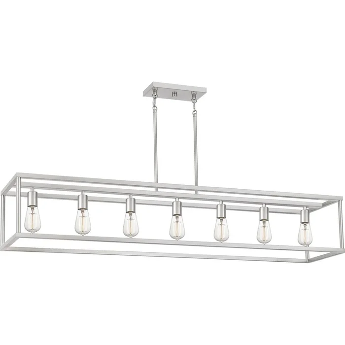 Quoizel Island 7 Light Brushed Nickel