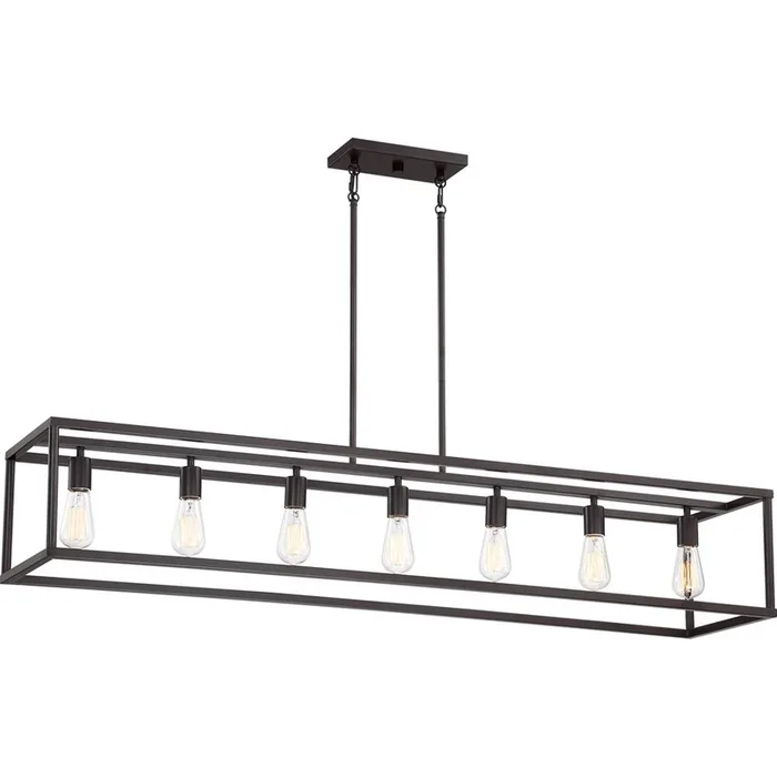 Quoizel Island 7 Light Western Bronze