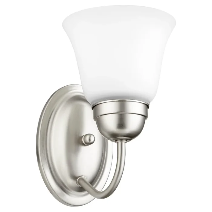 Quorum 5404-1-65 Wall Mount – Satin Nickel