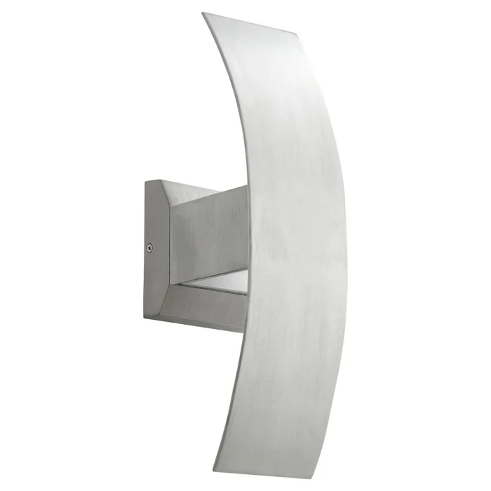 Quorum Curvo 9721-16 Wall Mount – Brushed Aluminum