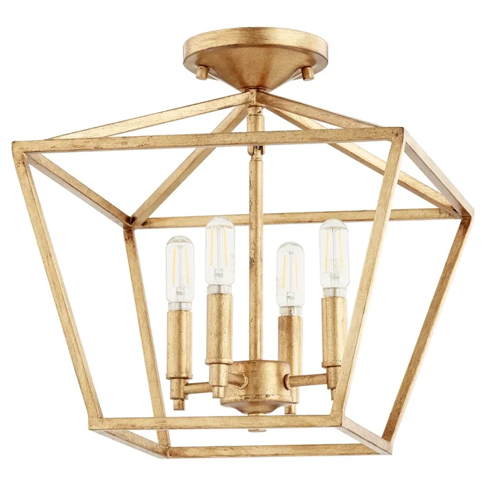 Quorum Gabriel 304-13-74 Ceiling Mount – Gold Leaf