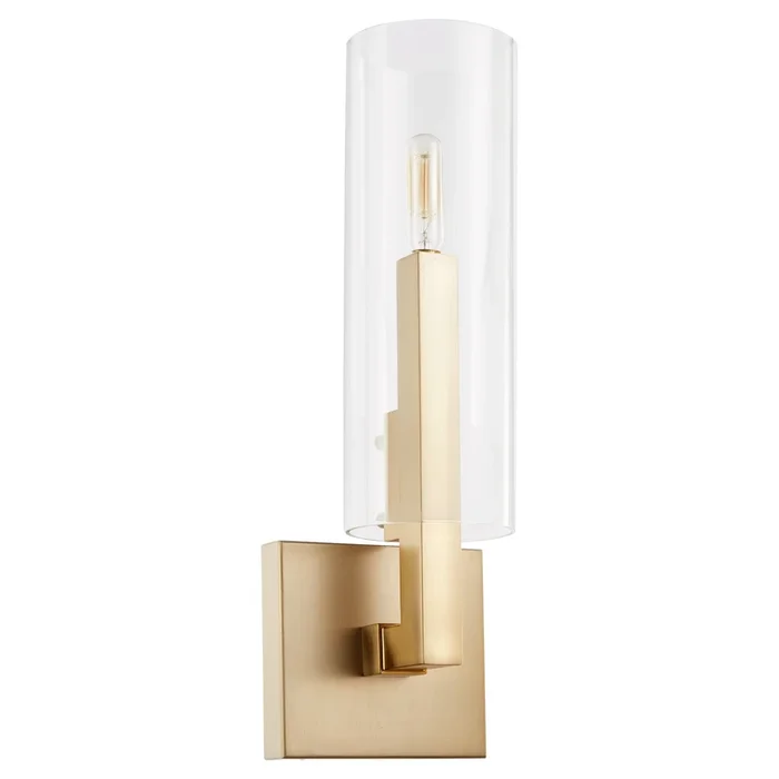 Quorum Harbin 5277-1-80 Wall Mount – Aged Brass