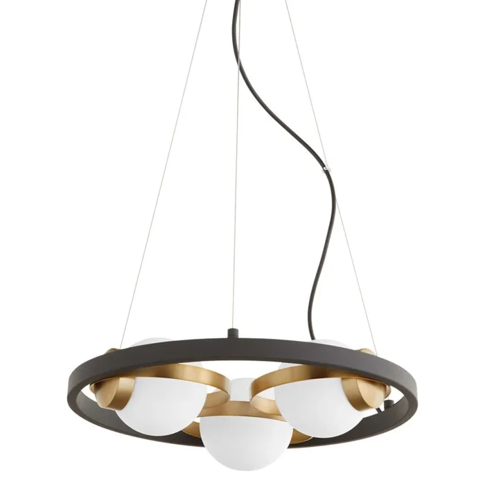 Quorum International Nimbus 3 Light 18″ Wide Ring Chandelier