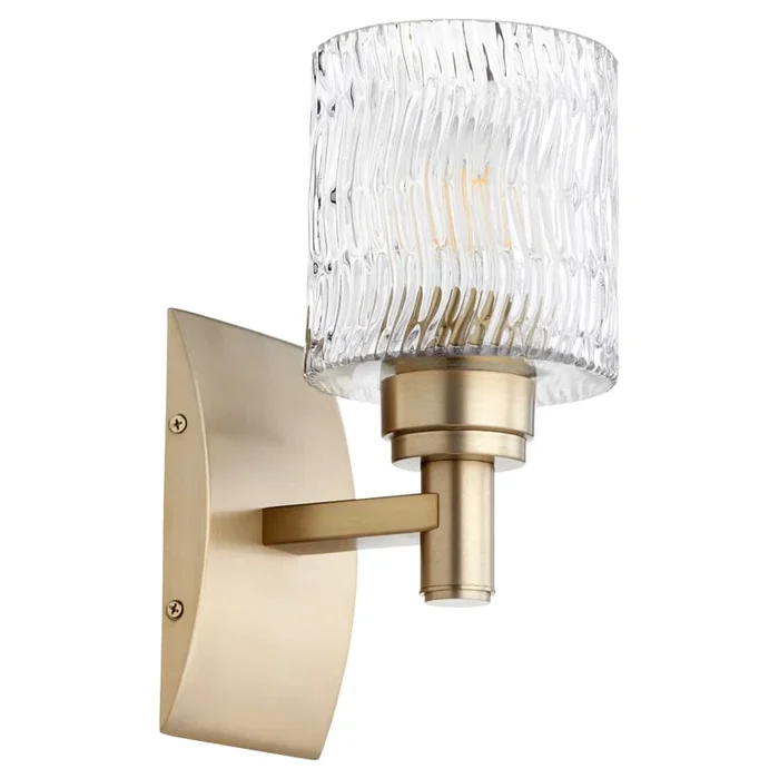 Quorum International Stadium 10″ Tall Bathroom Sconce