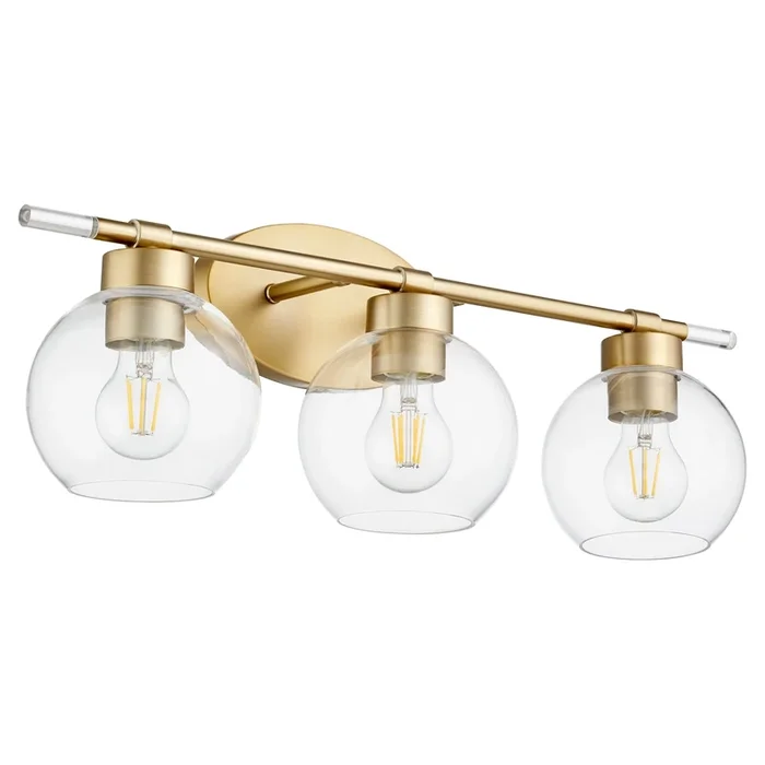 Quorum Volßn 5317-3-80 Vanity – Aged Brass
