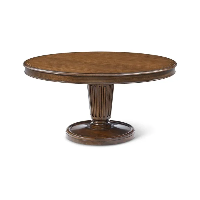 Regency Style 60 Inch Round Dining Table