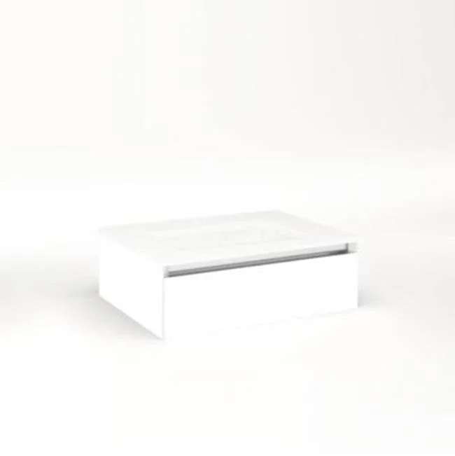 Robern Cartesian, 24X7.5X18,White,Plumb, Snl