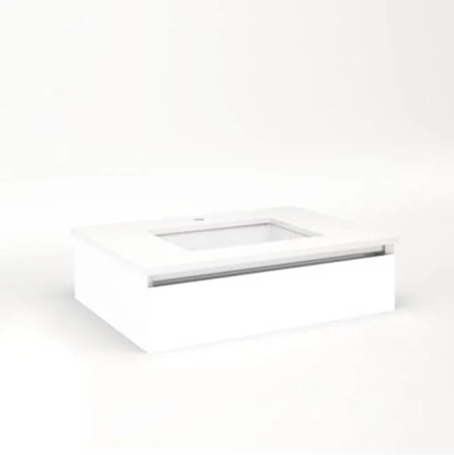 Robern Cartesian, 30X7.5X21,White,Plumb, Snl