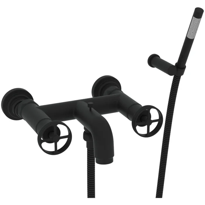 Rohl Campo Wall Mounted Tub Filler with Built-In Diverter – Includes Hand Shower