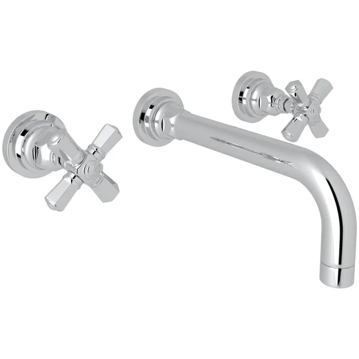 Rohl San Giovanni 1.2 GPM Wall Mounted Widespread Bathroom Faucet