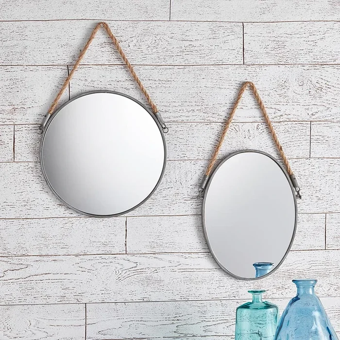 Round Hanging Mirror