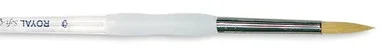 Royal Langnickel Soft-Grip Golden Taklon Round Brush-Size 0
