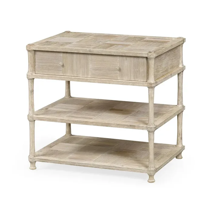Rustic Washed Nightstand