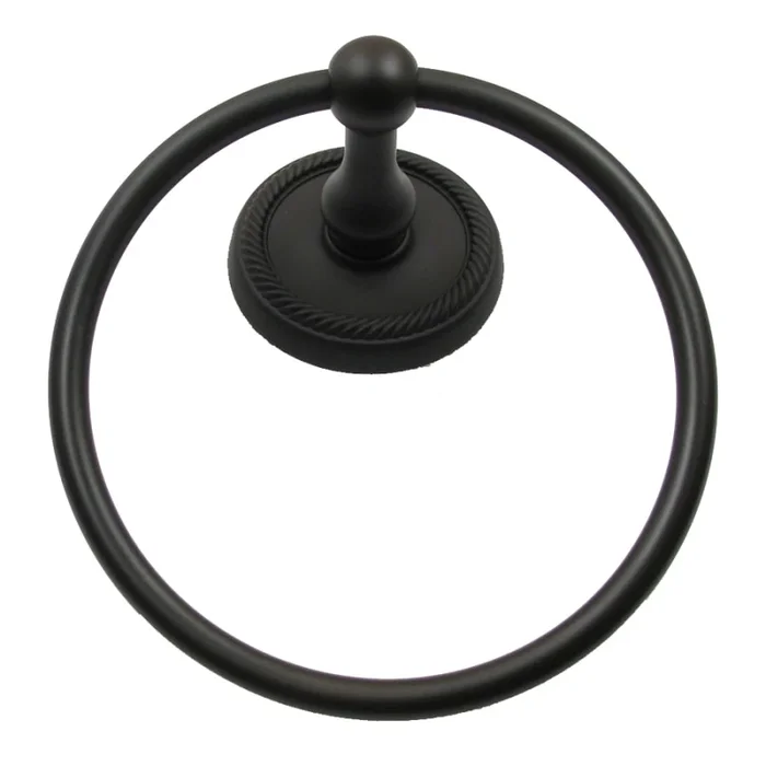 Rusticware Towel Ring with Backplate from the Riverside Collection