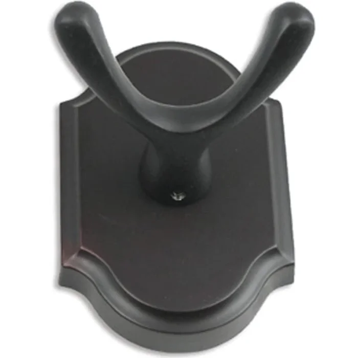 Rusticware Wenmoor Contemporary Double Prong Bathroom Towel / Robe Hook