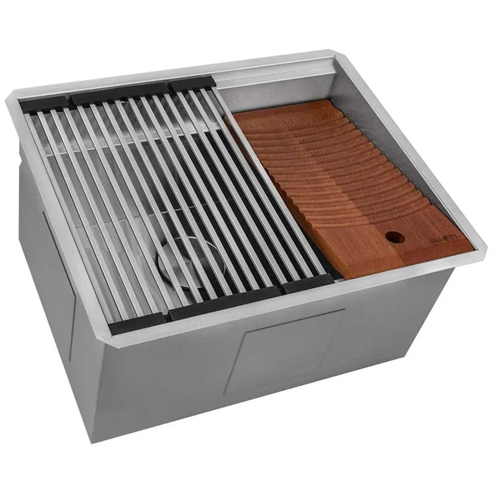 Ruvati Alto 23″ Undermount Single Basin Stainless Steel Utility Sink