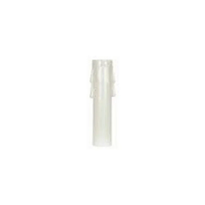 Satco 3” Candelabra Cover White/White
