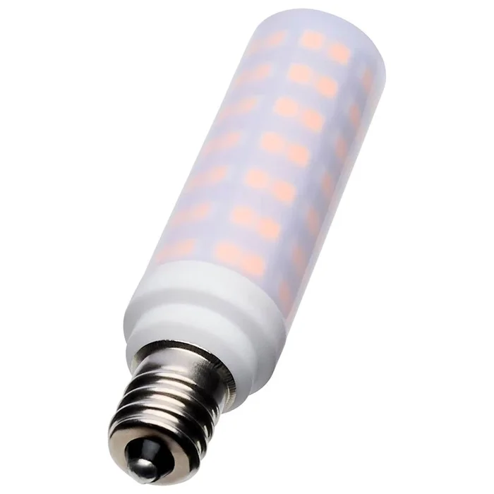 Satco 6.5 Watt T6 LED – Frost Finish – E12 Base – 3000K – 120 Volt