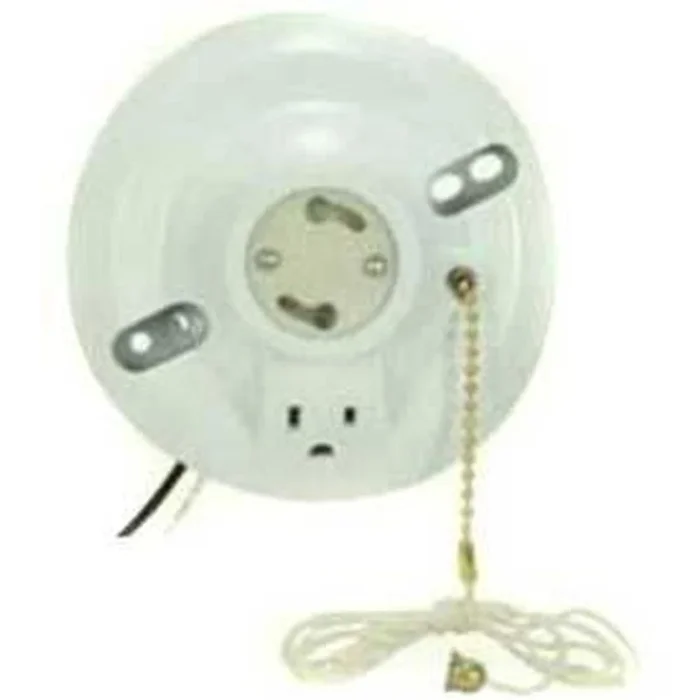 Satco GU24 P.c. White Phenolic Ceiling