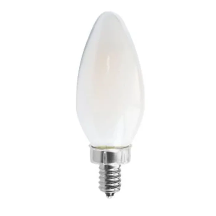 Satco Lighting 8 Watt C11 LED Frosted Bulb