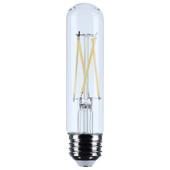 Satco Lighting 8 Watt Dimmable T10 Medium (E26) LED Bulb- 800 Lumens, 4000K, and 90CRI