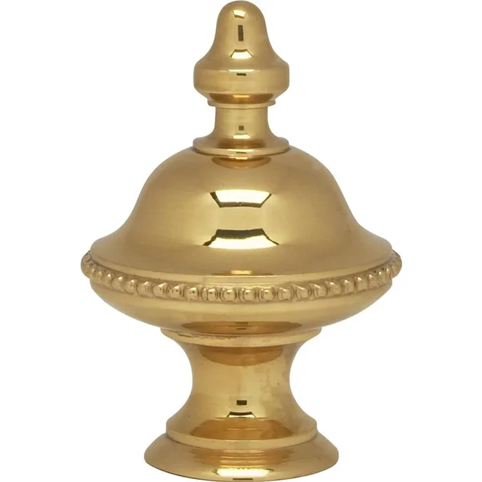 Satco Pb Finish Urn Finial
