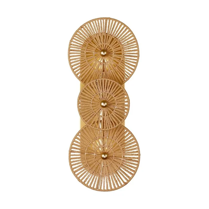 Savoy House Abbott 2-Light Wall Sconce in Distressed Gold by Breegan Jane