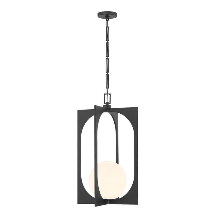 Savoy House Harding 1-Light Pendant in Matte Black