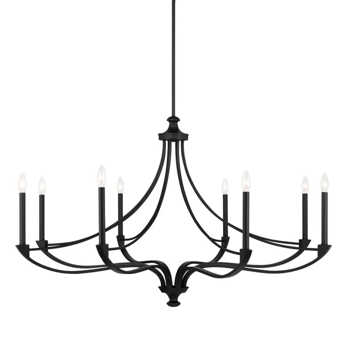 Savoy House Preserve 8 Light 50″ Wide Taper Candle Style Chandelier