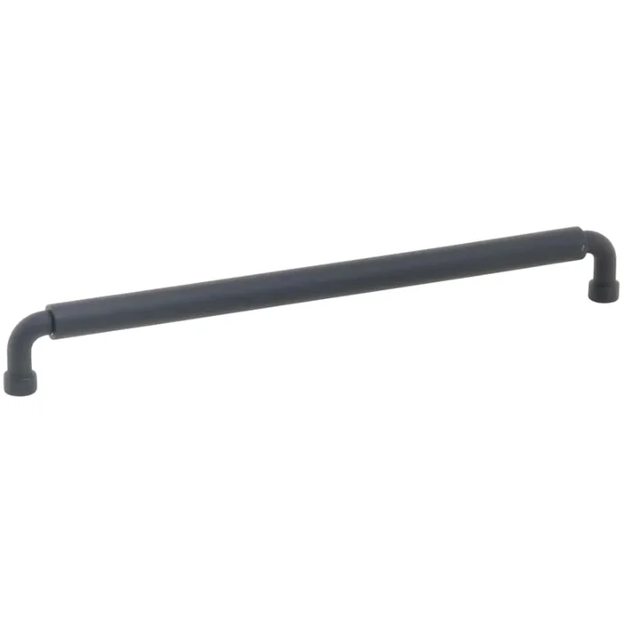 Schaub and Company NOHO 10 Inch Center to Center Luxury Solid Brass Single Barrel Large Cabinet Handle / Drawer Pull