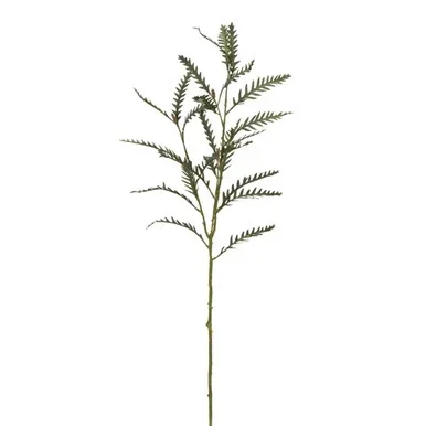Set of 12 Green Fern Plastic Spray 38”