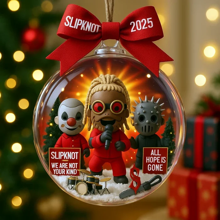 Slipknot Christmas Bauble Ornament