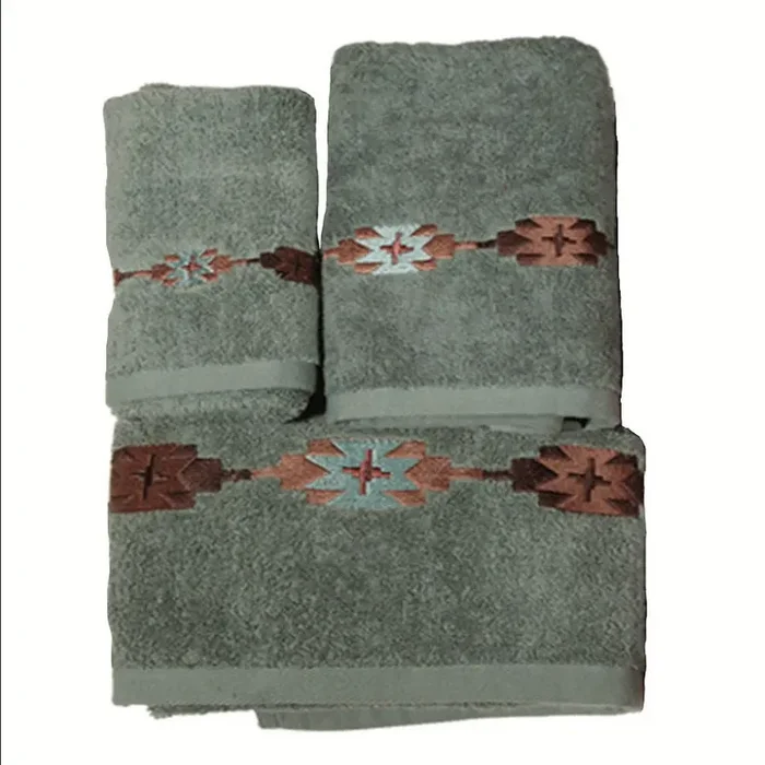 Socorro 6-PC Bath Towel Set – Turquoise