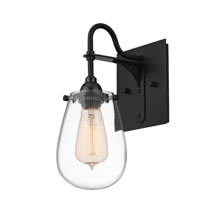 Sonneman Chelsea 1 Light Bathroom Vanity Light With Metal Cord