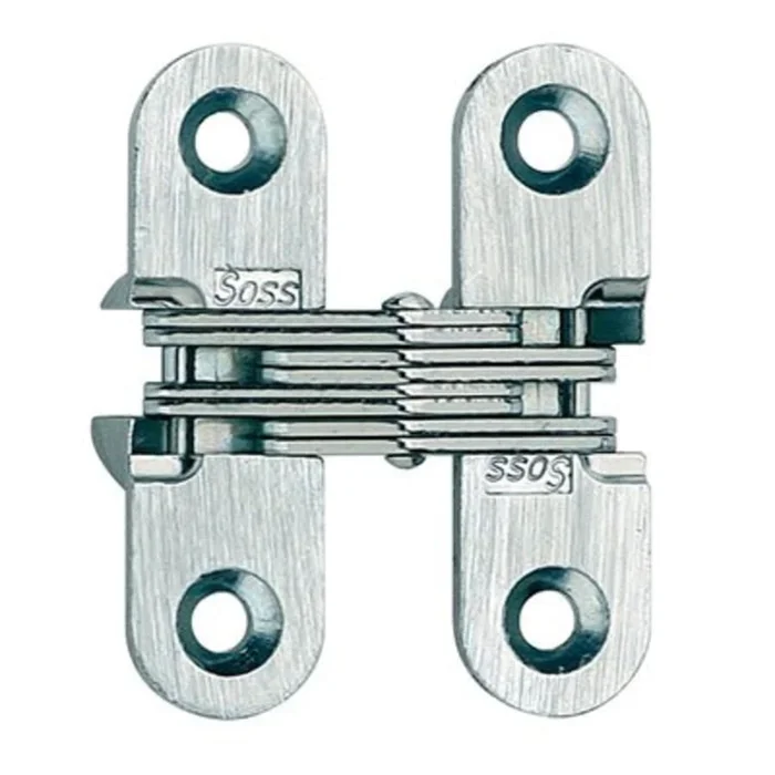 Soss Pair of 1-3/4 ” High Invisible Hinges for Light Duty – 10 Pack