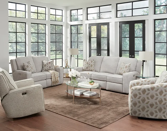 Southern Motion – City Limits 3 Piece Double Reclining Living Room Set – 385-31-21-1385-MTO