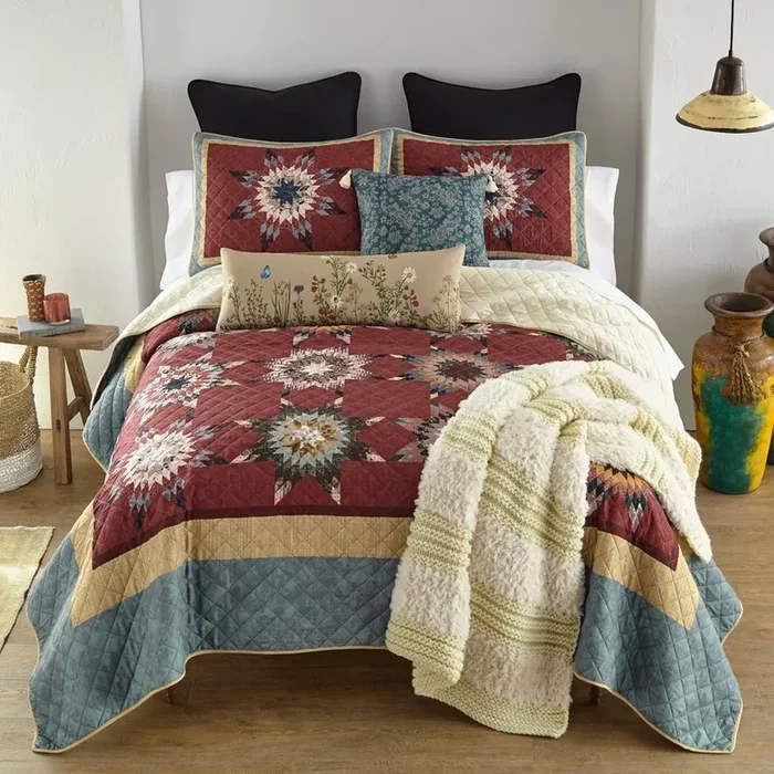 Southern Star 3-Pc Quilt Set – King