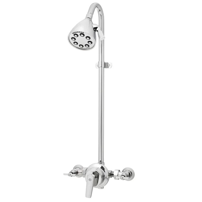 Speakman Sentinel Mark II 2.5 GPM Shower Trim Package with Multi Function Shower Head for Outdoor Use