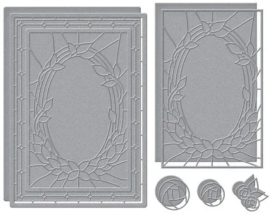 Spellbinders Etched Dies-Deco Bloom
