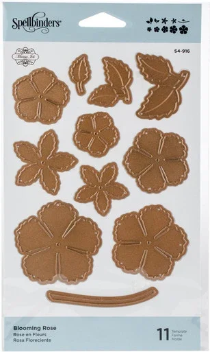 Spellbinders Shapeabilities Dies-Blooming Rose